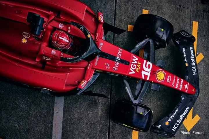 leclerc suzuka ferrari