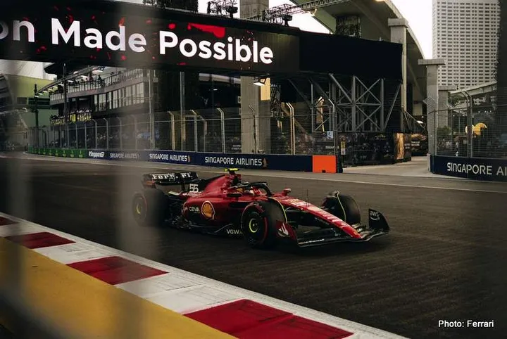 sainz singapore 3 2023