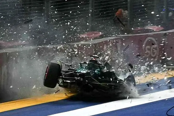 stroll singapore crash