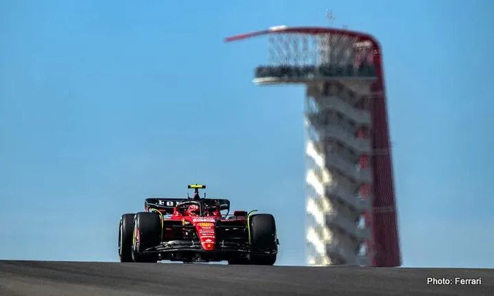 sainz 2 - GP AUSTIN F1/2023 - VENERDI 20/10/2023 - credit: @ Ferrari Spa