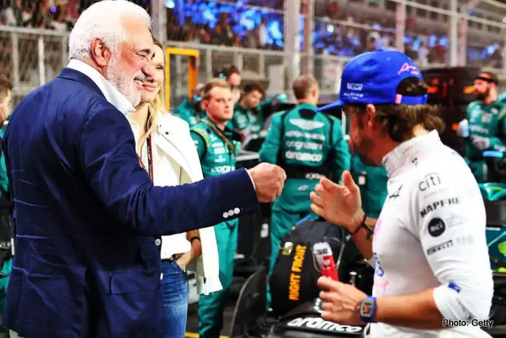 lawrence stroll alonso