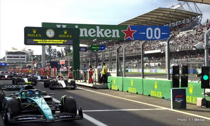 mexico track pit exit fp2 2023