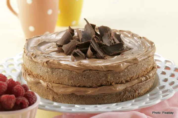 Bake light - Mocha Sponge cakelow-fat tricks sweets