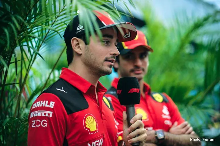sainz leclerc ferrari vasseur 230009-sao-paulo-gp-thursday_ed8b7877-a3b6-4599-94a7-26da71bfd821