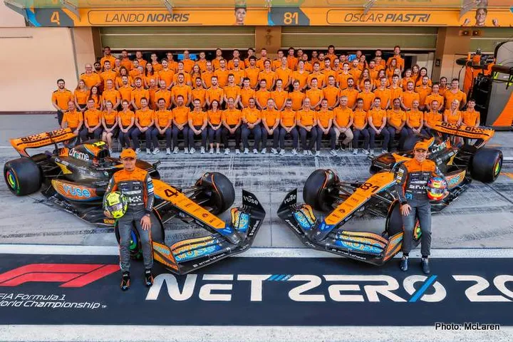 mclaren team abu dhabi 2023