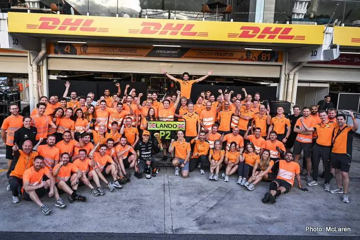 mclaren team sao paulo 2023