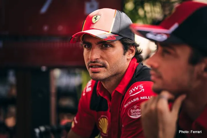 sainz leclerc abu dhabi 2023