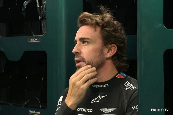 Alonso: Wrong place, wrong moment sao paulo f1 sprint shootout crash alonso