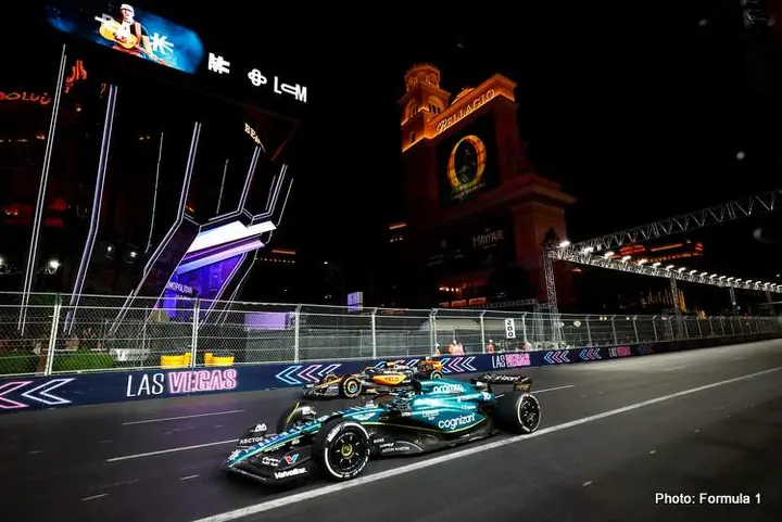 stroll piastri vegas 2023