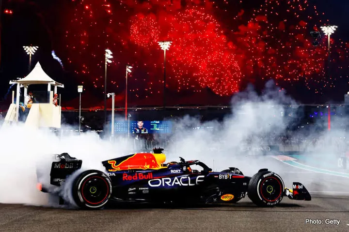 verstappen abu dhabi donuts f1