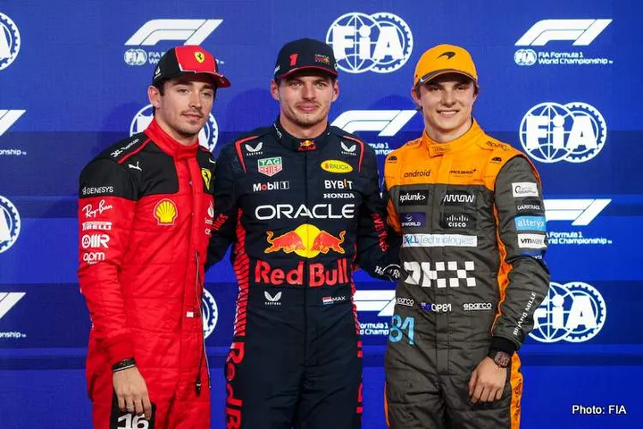 verstappen leclerc piastri abu dhabi gp f1 qualifying