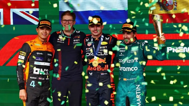 From Start to Finish: Verstappen's Victory and Alonso's Epic Podium Seize Brazil GP - PUNE NEWS