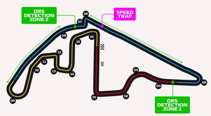 yas marina circuit f1 grand prix abu dhabi track map