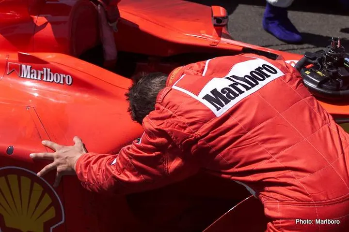 michael schumacher 1o years since accident ferrari f1 tribute photos 010