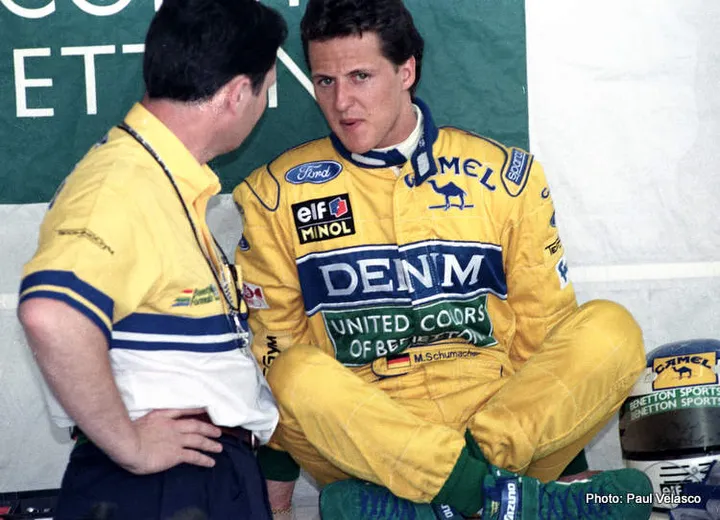 Michael Schumacher Benetton