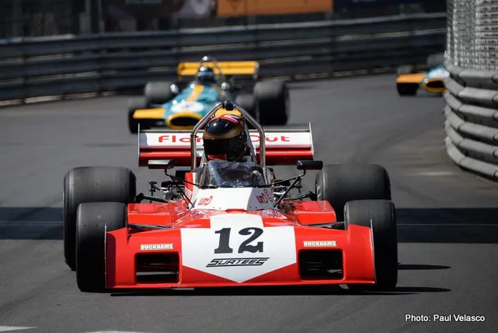 Surtees TS9B monaco f1 historique historic racing