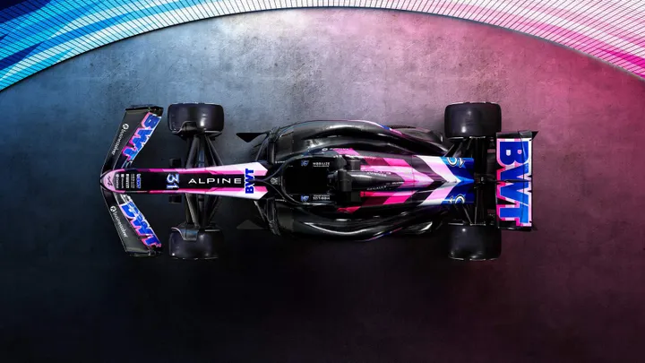Alpine A524 2024 f1 car