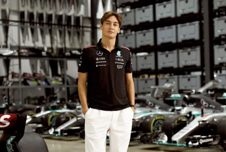 george russell mercedes f1 driver