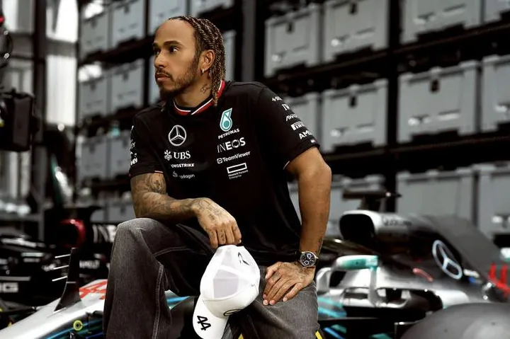 hamilton mercedes f1 2024 