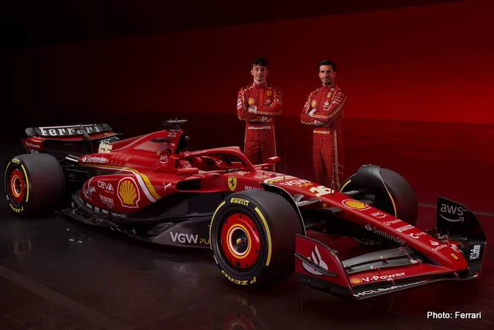 leclerc sainz sf24 2024