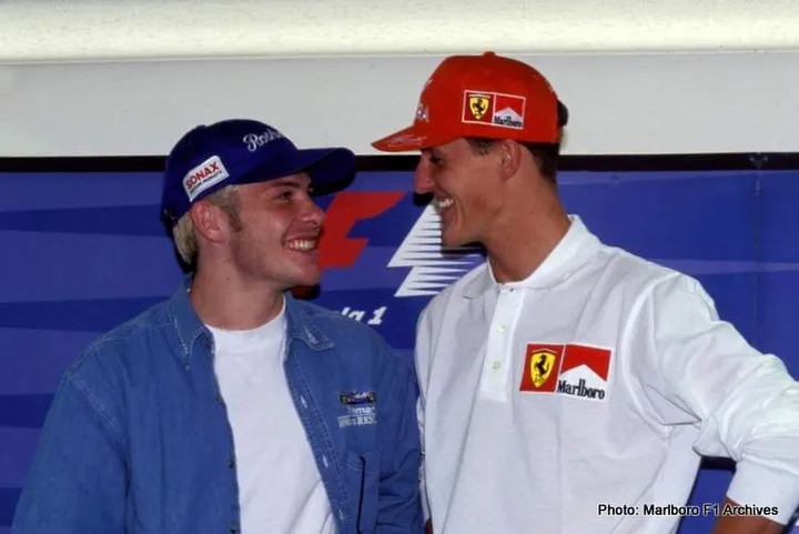 villeneuve schumacher