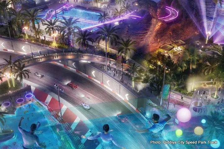 Qiddiya City Speed Park Track 