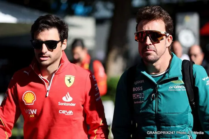 alonso sainz mercedes red bull ferrari f1
