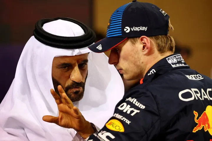 ben sulayem verstappen bahrain f1 2024