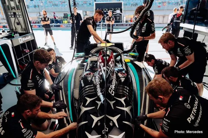 hamilton bahrain f1 qualifying p3 mercedes bahrain f1 qualifying p3 2024 f12024 f1