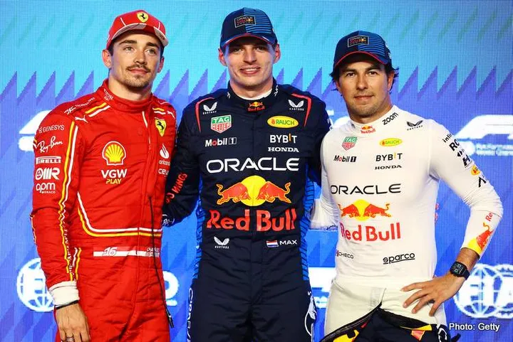 Saudi Arabian GP Qualifying Top Three press conference