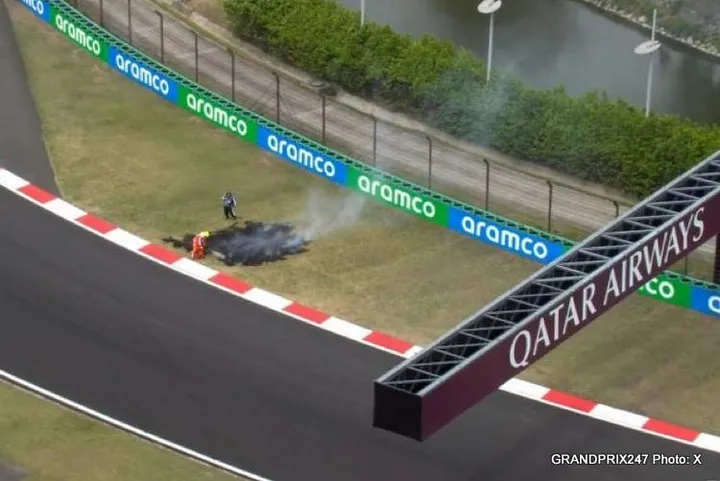 china track fire 2024