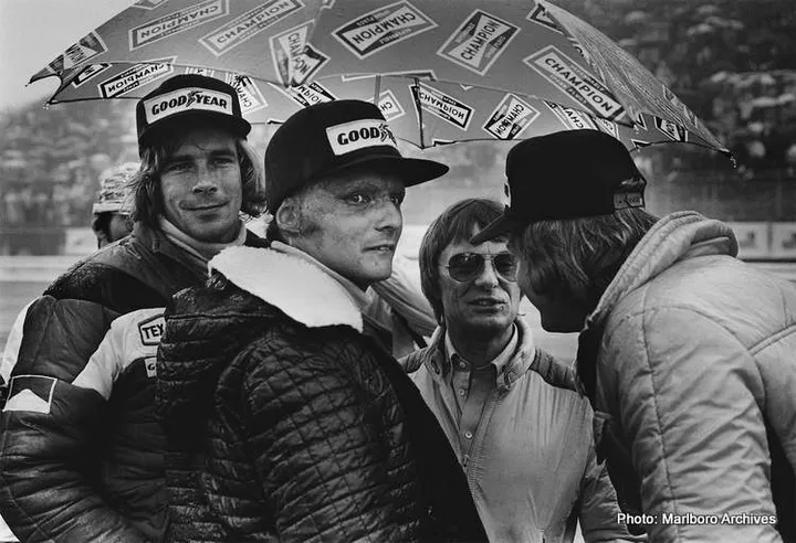 lauda hunt fuji jalanese grand prix f1