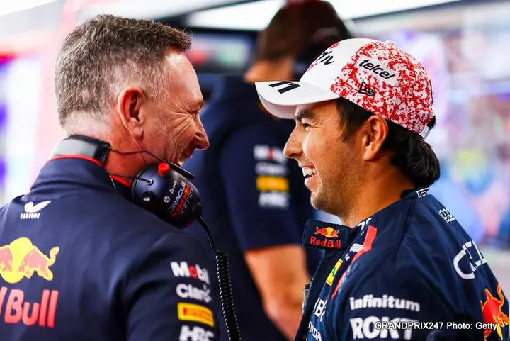 Horner: Had a bet with Perez to put it on Suzuka front row