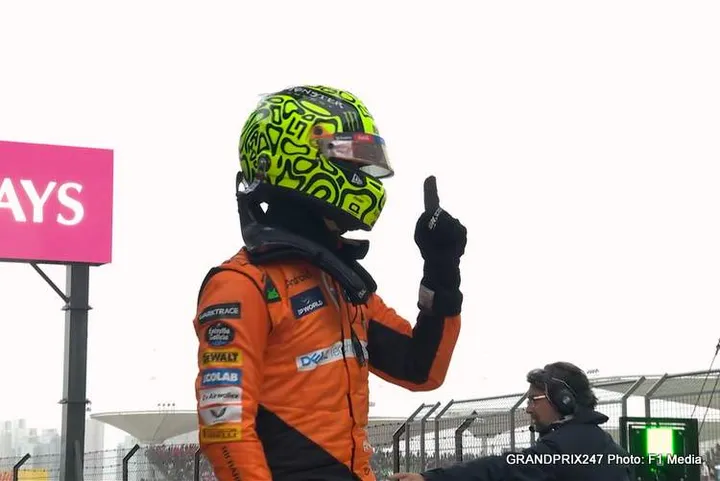 Chinese GP Sprint Qualifying: Norris King of the rain, tops a thriller