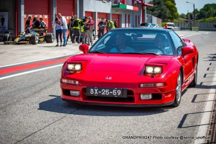 senna car at imola 2 credit at senna unofficial