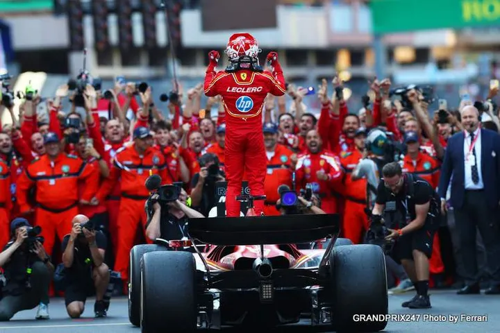 charles Leclerc winner