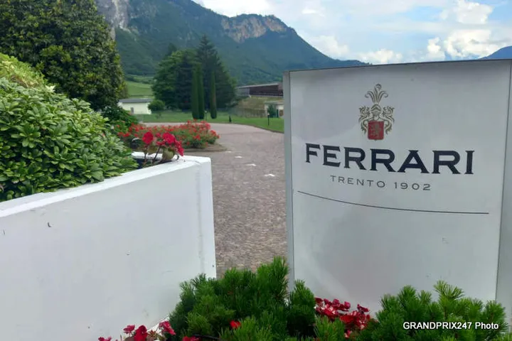 ferrari trento f1 wine champagne