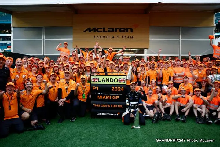 mclaren team miami 2024