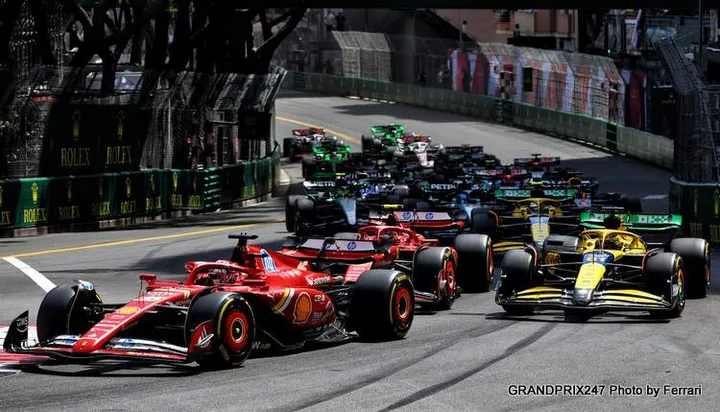 monaco-f1 start