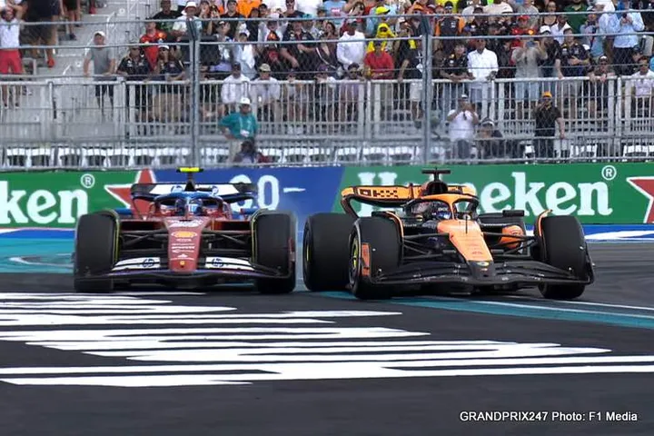 piastri sainz miami 2024