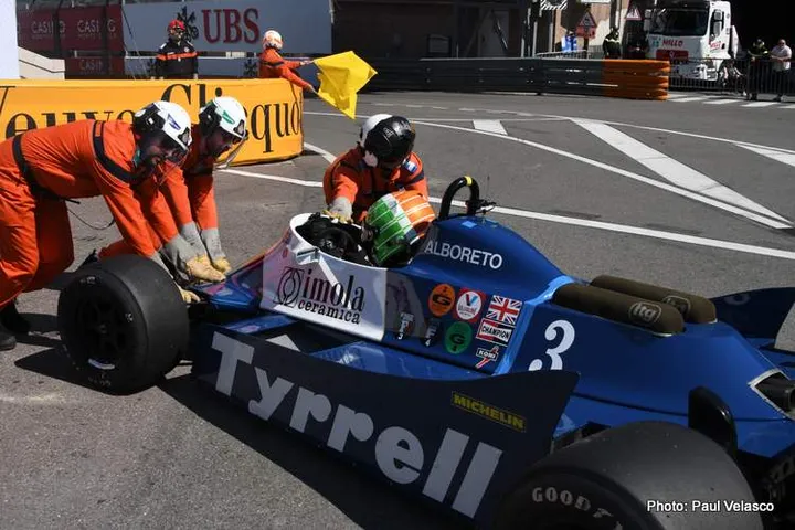 Qualifying for the 14th Grand Prix de Monaco Historique took place under bright Cote D'Azure skies