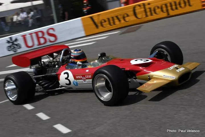 historic photos 2024 f1 race day newey lotus 49b