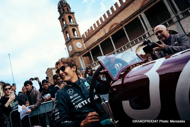 russell mercedes targa florio 2 2024