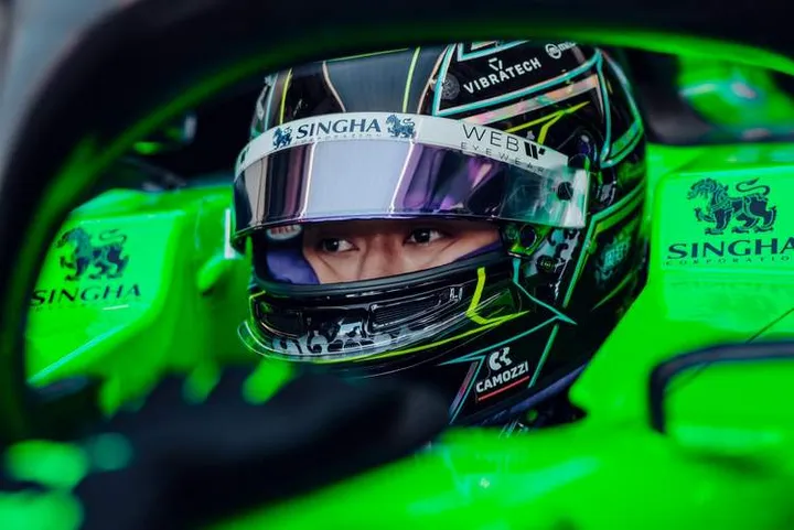 zhou imola stake f1 team