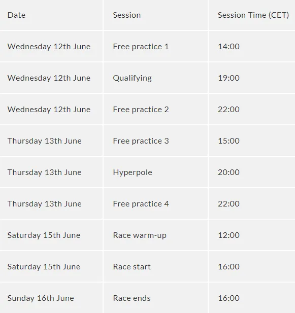 2024 le mans 24 hours timetanle
