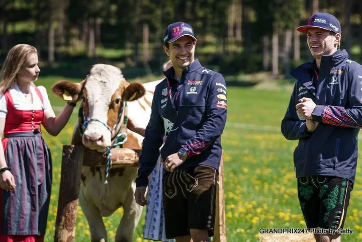 max verstappen checo perez f1 red bull ring austrian gp