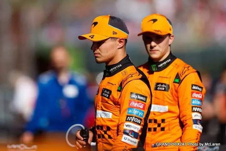 norris piastri mclaren