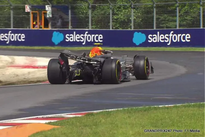 Perez slapped with three-place grid penalty for Spanish GP