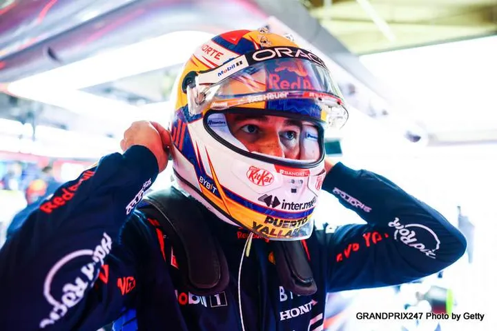 MONTREAL, QUEBEC - JUNE 07: Sergio Perez of Mexico and Oracle Red Bull Racing prepares to drive in the garage during practice ahead of the F1 Grand Prix of Canada at Circuit Gilles Villeneuve on June 07, 2024 in Montreal, Quebec. (Photo by Mark Thompson/Getty Images)