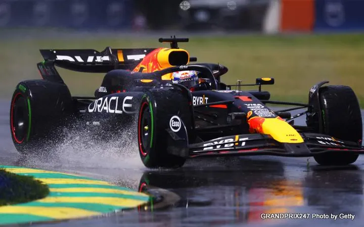 MONTREAL, QUEBEC - JUNE 07: Max Verstappen of the Netherlands driving the (1) Oracle Red Bull Racing RB20 on track during practice ahead of the F1 Grand Prix of Canada at Circuit Gilles Villeneuve on June 07, 2024 in Montreal, Quebec. (Photo by Clive Rose/Getty Images)